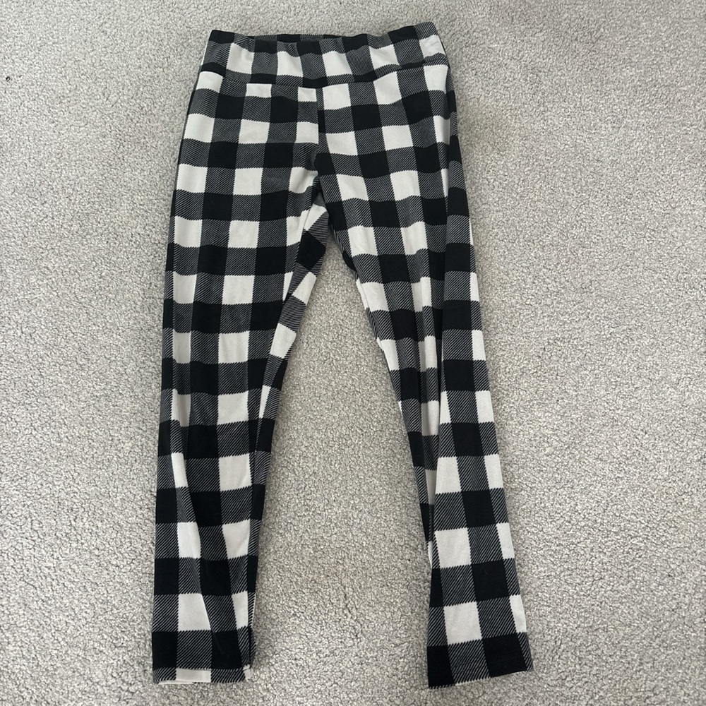 Black and White Checkered pajama pants
